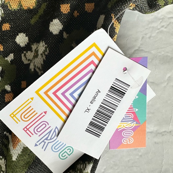 BNWT LuLaRoe Amelia Dress XL - Picture 9 of 9